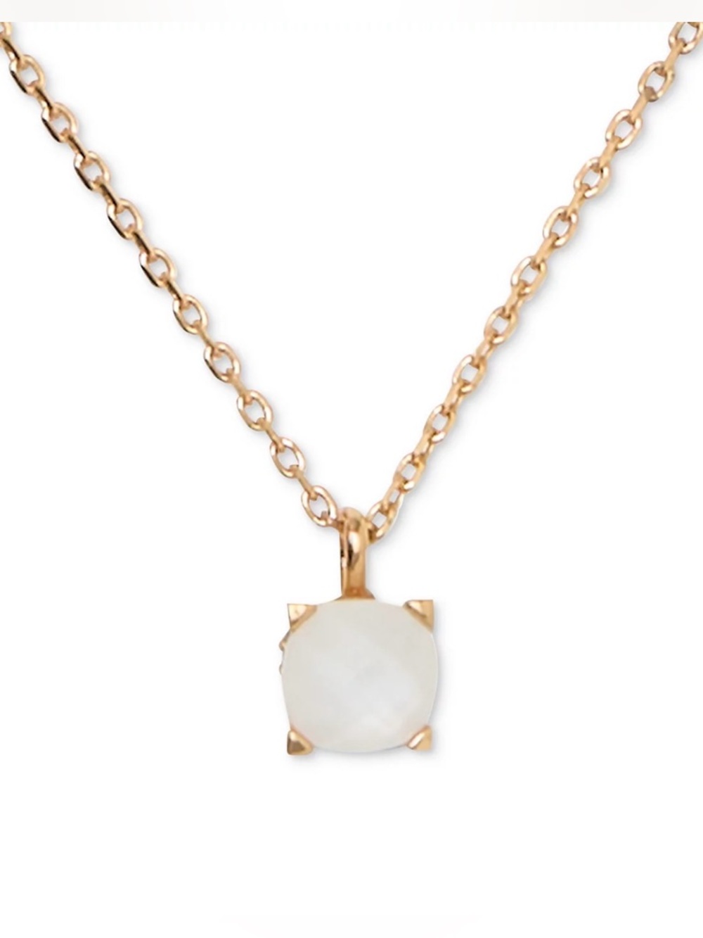 Kate Spade Gold Mother of Pearl Necklace